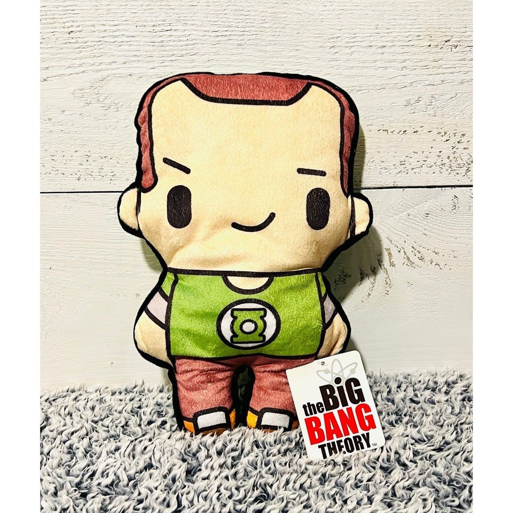 The Big Bang Theory Sheldon 11” Plush Toy Factory 2014 Stuffed Doll NWT